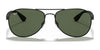 Ray-Ban RB3549 Sunglasses / Black №006/71 / Green (3N 12.9%) / Size 58