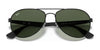 Ray-Ban RB3549 Sunglasses / Black №006/71 / Green (3N 12.9%) / Size 58