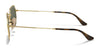 Ray-Ban OCTAGONAL RB3556N Sunglasses | Size 53 / Arista Gold №1 / G-15 Green (3N 13.2%)