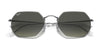 Ray-Ban OCTAGONAL RB3556N Sunglasses | Size 53 / Arista Gold №1 / G-15 Green (3N 13.2%)