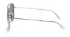 Ray-Ban RB3557 Sunglasses | Size 51 / Silver №9198B1 / Dark Grey (3N 15.30%)