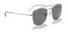 Ray-Ban RB3557 Sunglasses | Size 51 / Silver №9198B1 / Dark Grey (3N 15.30%)