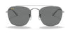 Ray-Ban RB3557 Sunglasses | Size 51 / Silver №9198B1 / Dark Grey (3N 15.30%)