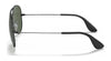 Ray-Ban RB3558 Sunglasses | Size 58 / Black №913971 / Dark Green (3N 12.9%)