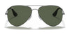 Ray-Ban RB3558 Sunglasses | Size 58 / Black №913971 / Dark Green (3N 12.9%)