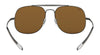 Ray-Ban THE GENERAL RB3561 Sunglasses | Size 57 / Gunmetal №004/I3 / Brown/Silver Gradient Mirror (3N 16.0%)