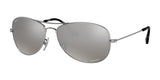 Ray-Ban RB3562 Sunglasses Silver / Silver (Polarized)