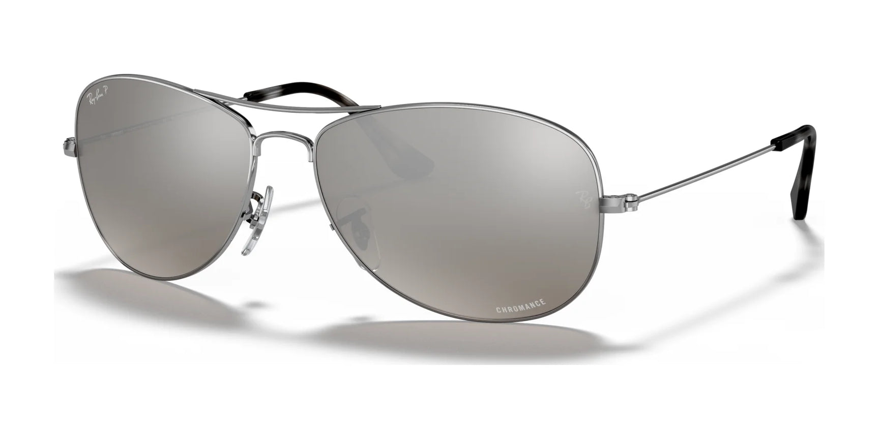 Ray-Ban RB3562 Sunglasses Silver / Silver (Polarized)