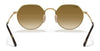 Ray-Ban JACK RB3565 Sunglasses / Gold №919631 / Green (3N 13.2%) / Size 51
