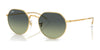 Ray-Ban JACK RB3565 Sunglasses / Arista Gold №001/BH / Green Vintage (2N 22%) / Size 51