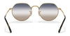 Ray-Ban JACK RB3565 Sunglasses / Gold №919631 / Green (3N 13.2%) / Size 51