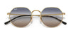 Ray-Ban JACK RB3565 Sunglasses / Gold №919631 / Green (3N 13.2%) / Size 51
