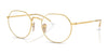 Ray-Ban JACK RB3565 Eyeglasses / Arista Gold №001/GG / Clear/Blue (Photochromic) (3F 16.3%) / Size 51