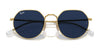 Ray-Ban JACK RB3565 Eyeglasses / Arista Gold №001/GG / Clear/Blue (Photochromic) (3F 16.3%) / Size 51