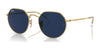 Ray-Ban JACK RB3565 Eyeglasses / Arista Gold №001/GG / Clear/Blue (Photochromic) (3F 16.3%) / Size 51