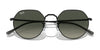 Ray-Ban JACK RB3565 Sunglasses / Gold №919631 / Green (3N 13.2%) / Size 51