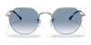 Ray-Ban JACK RB3565 Sunglasses / Gold №919631 / Green (3N 13.2%) / Size 51
