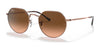 Ray-Ban JACK RB3565 Sunglasses / Copper №9035A5 / Pink/Brown (3N 12.8%) / Size 51