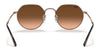 Ray-Ban JACK RB3565 Sunglasses / Gold №919631 / Green (3N 13.2%) / Size 51