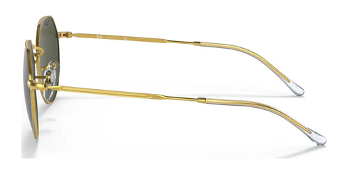 Ray-Ban JACK RB3565 Sunglasses / Gold №919631 / Green (3N 13.2%) / Size 51