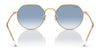 Ray-Ban JACK RB3565 Sunglasses / Gold №919631 / Green (3N 13.2%) / Size 51