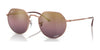 Ray-Ban JACK RB3565 Sunglasses / Rose Gold №9202G9 / Gold/Red (Polarized) (2P 22.8%) / Size 51