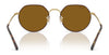 Ray-Ban JACK RB3565 Sunglasses / Gold №919631 / Green (3N 13.2%) / Size 51