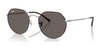 Ray-Ban JACK RB3565 Sunglasses / Matte Havana On Matte Silver №9277B1 / Dark Grey (3N 15.30%) / Size 53