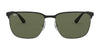 Ray-Ban RB3569 Sunglasses | Size 59 / Black On Silver №90048G / Grey Gradient (3N 15.2%)