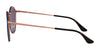 Ray-Ban BLAZE ROUND RB3574N Sunglasses | Size 59 / Copper №90351U / Dark Violet/Silver (2N 25.3%)
