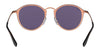 Ray-Ban BLAZE ROUND RB3574N Sunglasses | Size 59 / Copper №90351U / Dark Violet/Silver (2N 25.3%)