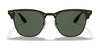 Ray-Ban BLAZE CLUBMASTER RB3576N Sunglasses / Gold №043/71 / Dark Green (3N 14.0%) / Size 141