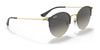 Ray-Ban RB3578 Sunglasses | Size 50 / Black On Gold №187/11 / Grey Gradient (2N 22.8%)
