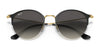 Ray-Ban RB3578 Sunglasses | Size 50 / Black On Gold №187/11 / Grey Gradient (2N 22.8%)