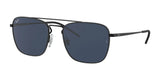 Ray-Ban RB3588 Sunglasses Rubber Black / Dark Blue