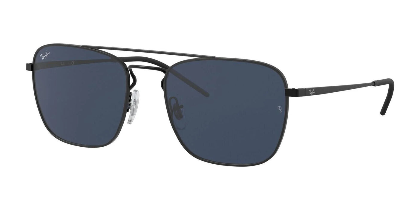 Ray-Ban RB3588 Sunglasses Rubber Black / Dark Blue