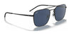Ray-Ban RB3588 Sunglasses | Size 55 / Rubber Black №901480 / Dark Blue (3N 15.3%)