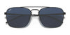 Ray-Ban RB3588 Sunglasses | Size 55 / Rubber Black №901480 / Dark Blue (3N 15.3%)