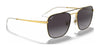 Ray-Ban RB3588 Sunglasses | Size 55 / Rubber Black №901480 / Dark Blue (3N 15.3%)