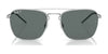 Ray-Ban RB3588 Sunglasses | Size 55 / Rubber Black №901480 / Dark Blue (3N 15.3%)