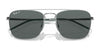 Ray-Ban RB3588 Sunglasses | Size 55 / Rubber Black №901480 / Dark Blue (3N 15.3%)