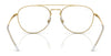 Ray-Ban RB3589 Eyeglasses | Size 55 / Black On Gold №9054MF / Clear/Blue (Photochromic) (3F 9%)