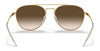 Ray-Ban RB3589 Sunglasses | Size 55 / Black On Gold №90548G / Grey (3N 15.2%)