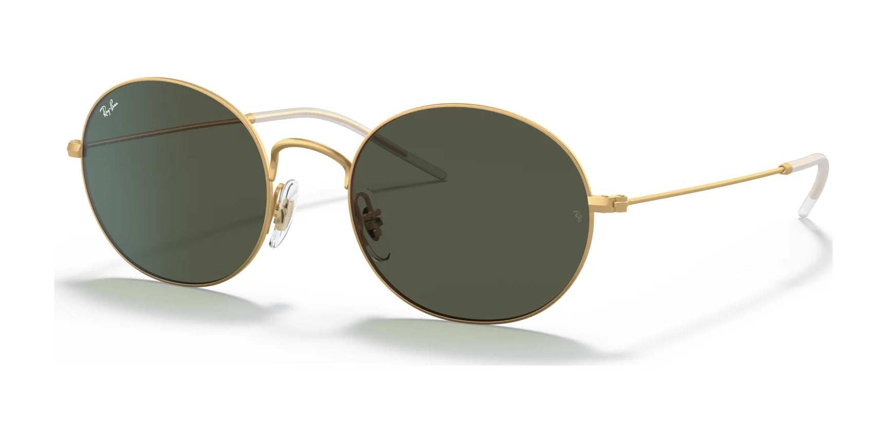 Ray-Ban RB3594 Sunglasses Gold / Dark Green