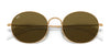 Ray-Ban RB3594 Sunglasses | Size 53 / Gold №901373 / Dark Brown (3N 13.5%)