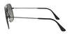 Ray-Ban ANDREA RB3595 Sunglasses | Size 59 / Rubber Black №901411 / Grey (2N 22.8%)