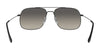 Ray-Ban ANDREA RB3595 Sunglasses | Size 59 / Rubber Black №901411 / Grey (2N 22.8%)