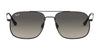 Ray-Ban ANDREA RB3595 Sunglasses | Size 59 / Rubber Black №901411 / Grey (2N 22.8%)