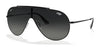 Ray-Ban WINGS RB3597 Sunglasses | Size 133 / Black №002/11 / Grey Gradient (3N 15.2%)