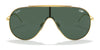Ray-Ban WINGS RB3597 Sunglasses | Size 133 / Black №002/11 / Grey Gradient (3N 15.2%)